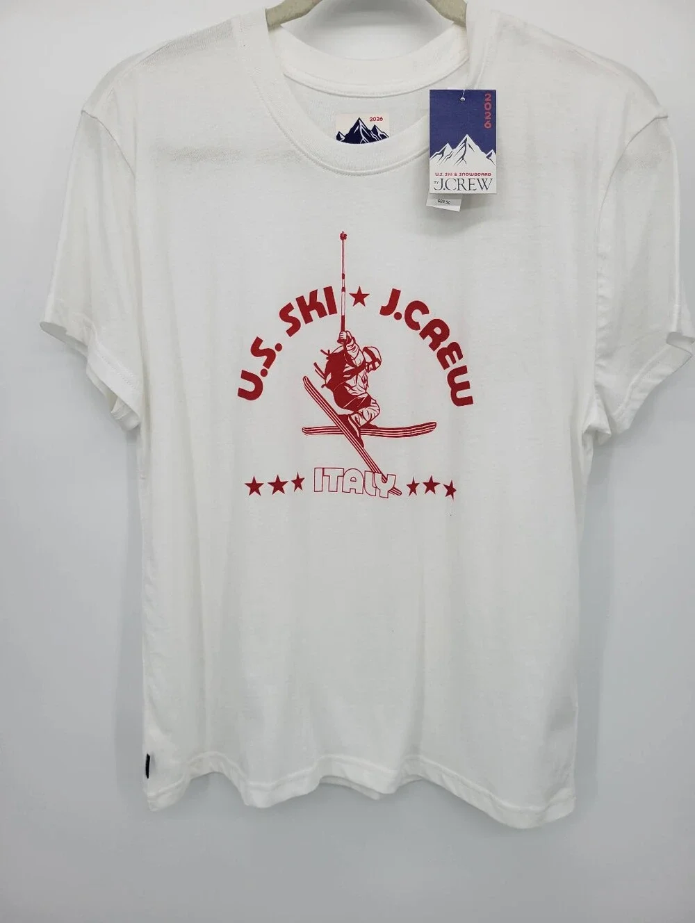 J Crew U.S. Ski & Snowboard by J.Crew classic-fit graphic T-shirt in vintage Tee